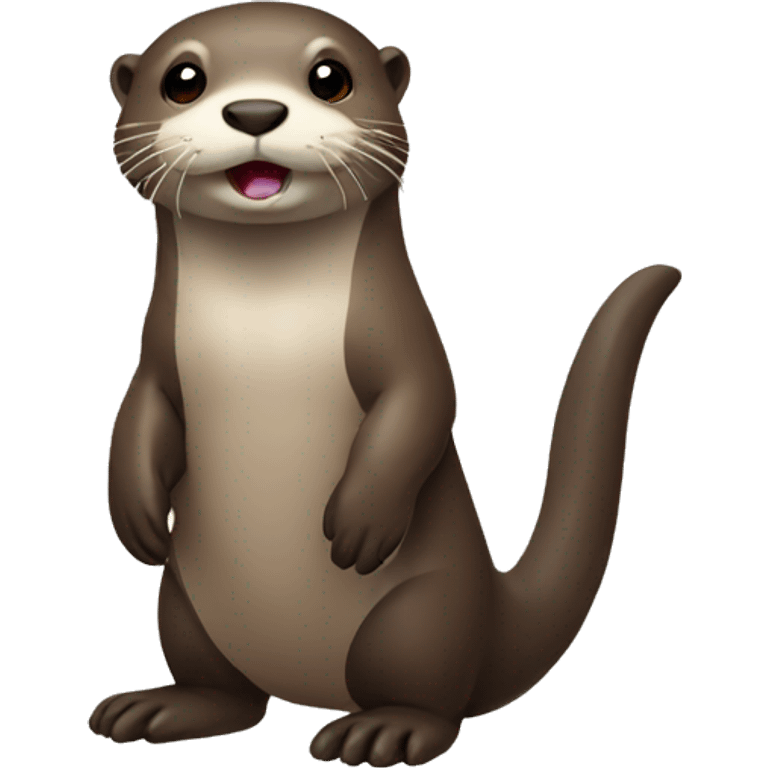 otter, full body emoji