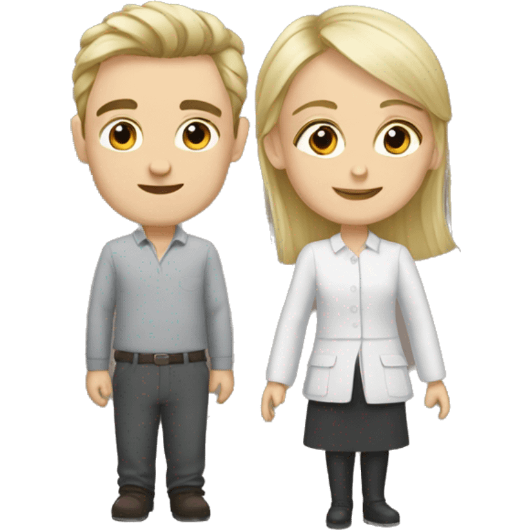 Dasha and oleg emoji