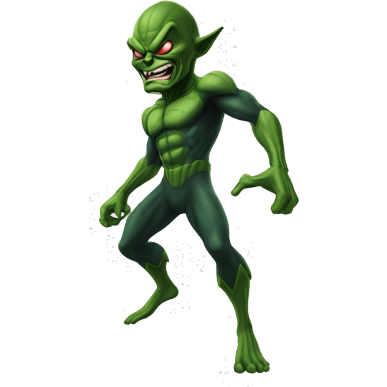 spidrman's green goblin emoji