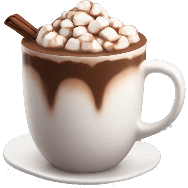 aesthetic hot chocolate emoji