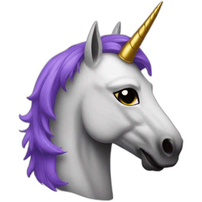 Unicorn batman emoji