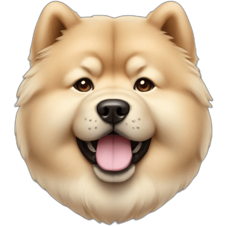 chow chow cream emoji