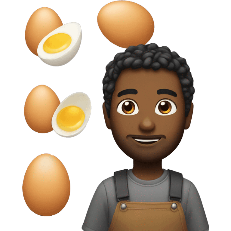 Me with eggs emoji