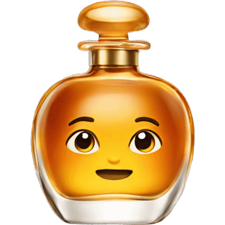 Amber perfume bottle  emoji