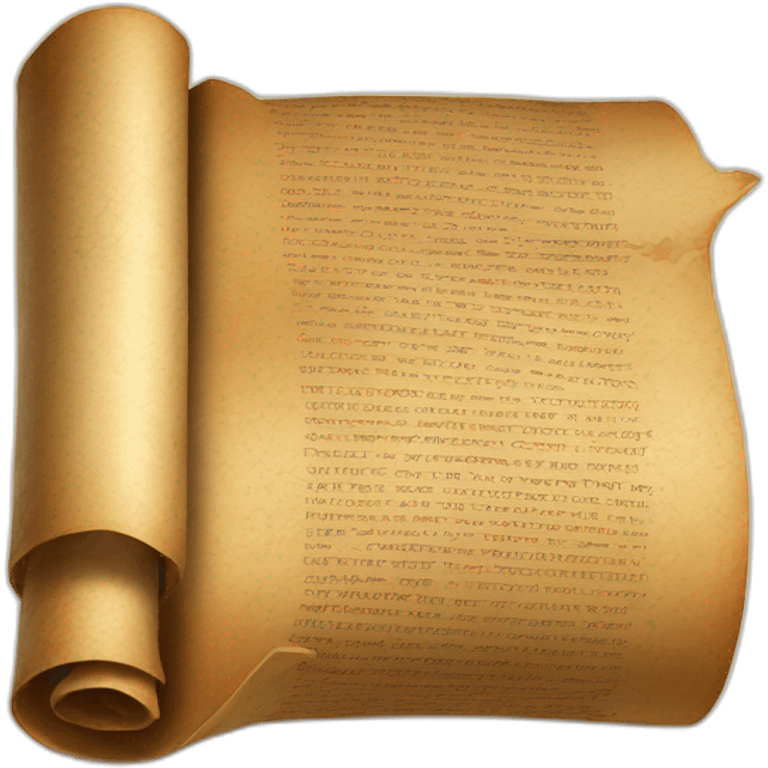 unrolled ancient scroll emoji