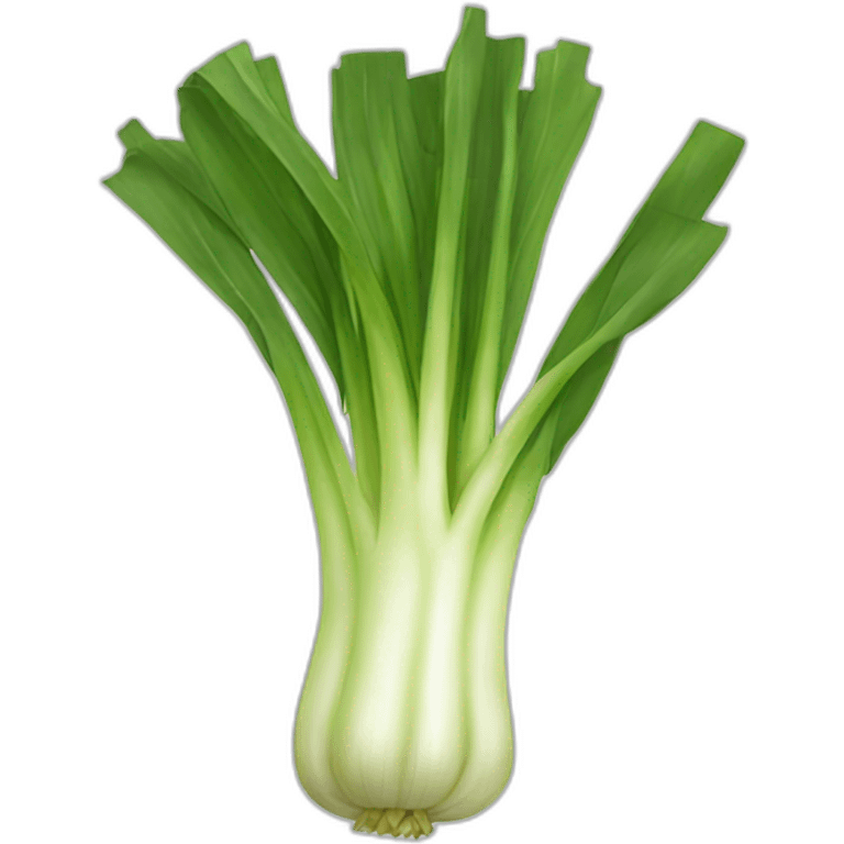 leek vegetable emoji