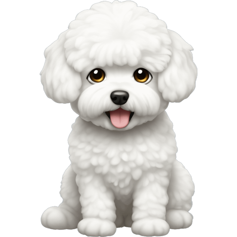 Bichon Frize dog emoji