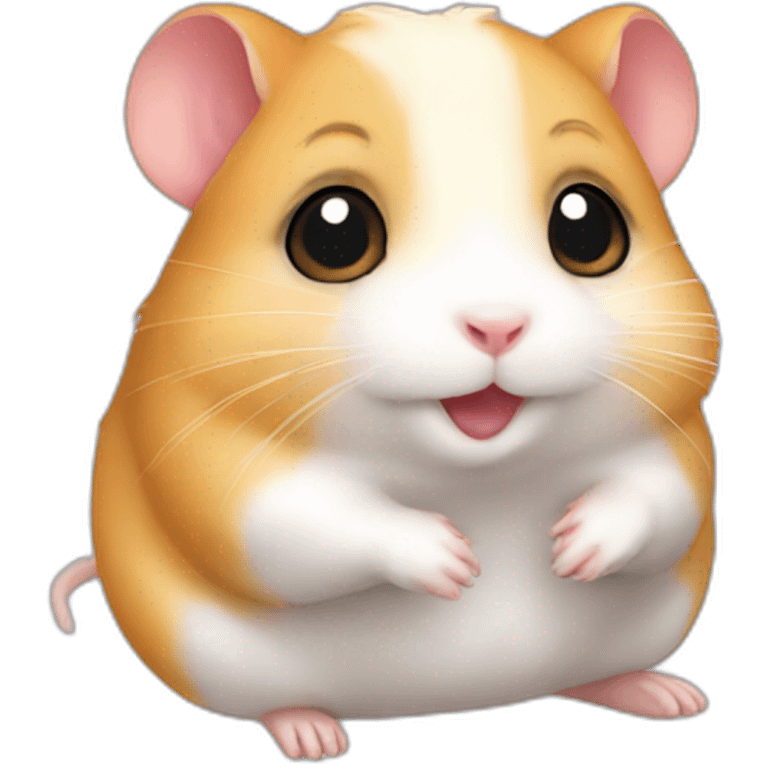 cute hamster emoji