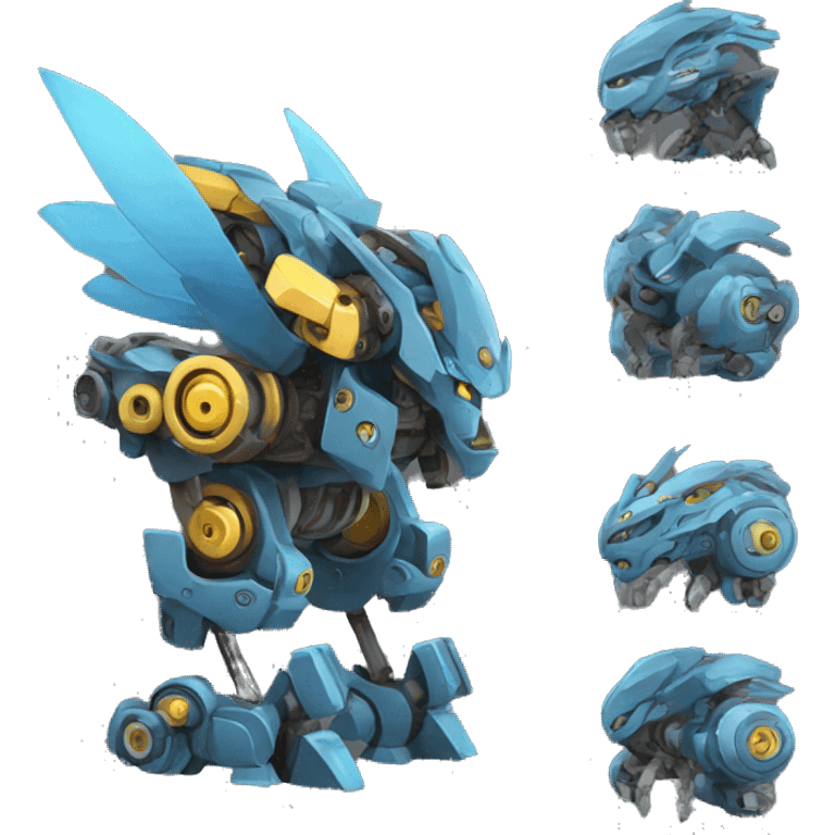 Mechanical Pokémon-Digimon-dragon-Bionicle-Mecha emoji