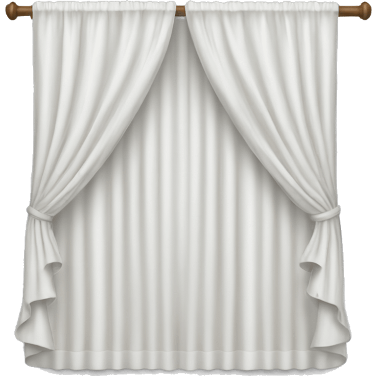 white curtains emoji