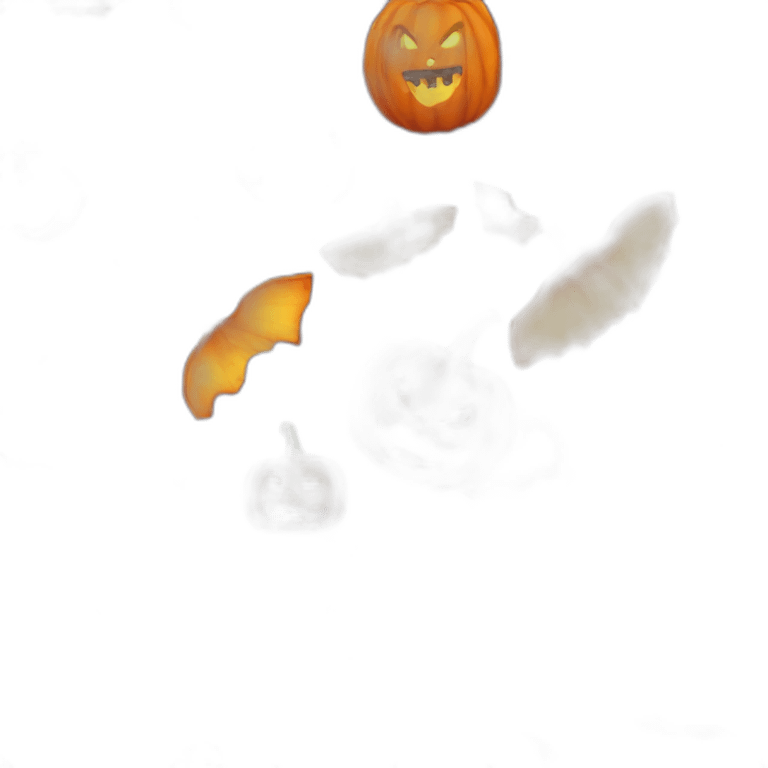 Halloween pumpkin emoji