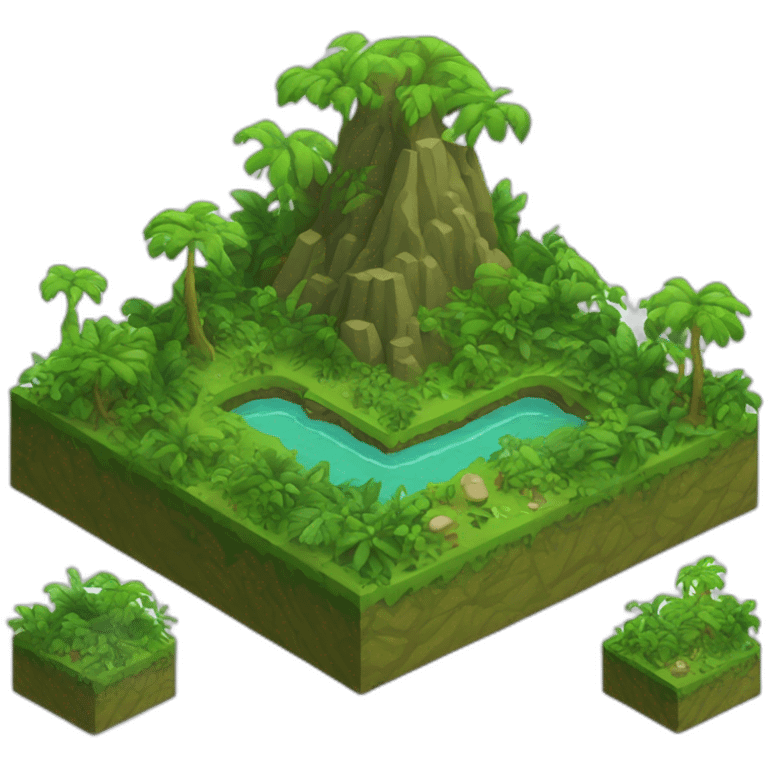 isometric-land-jungle emoji