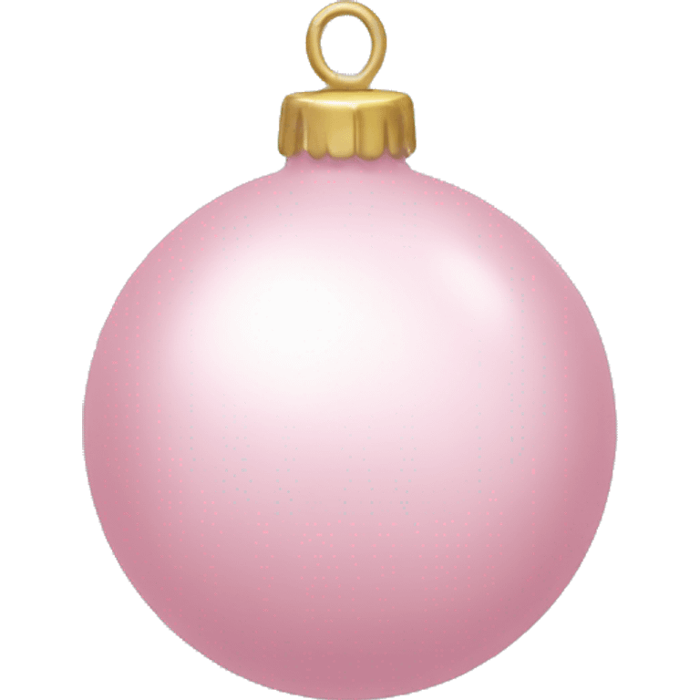 Light pink ornaments emoji