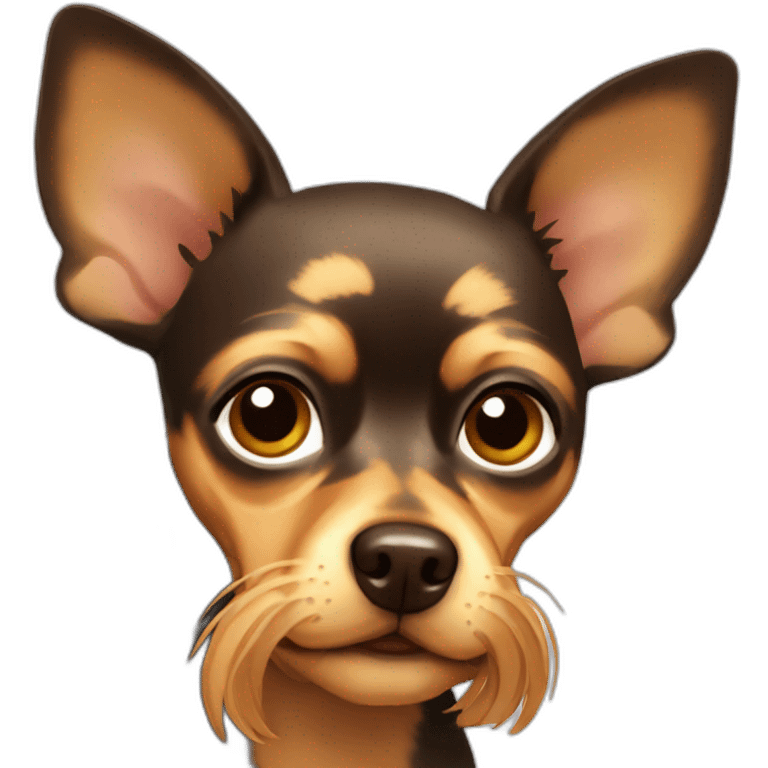 dog russian toy terrier emoji