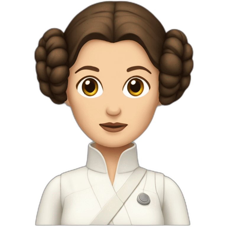 Leia organa emoji