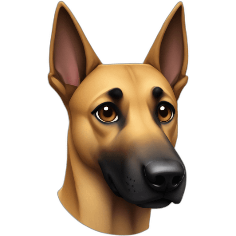 malinois dog streaming on twitch emoji