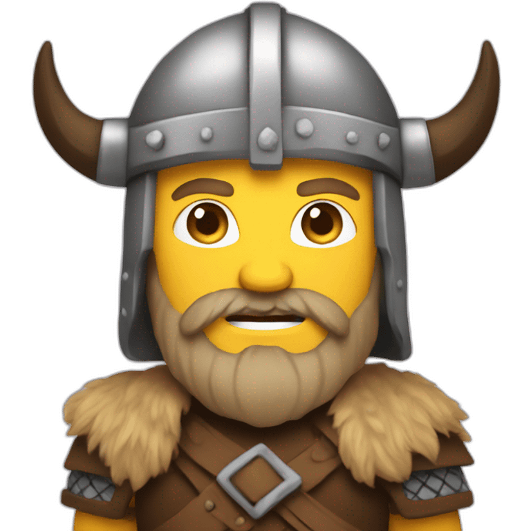 Viking pas content emoji