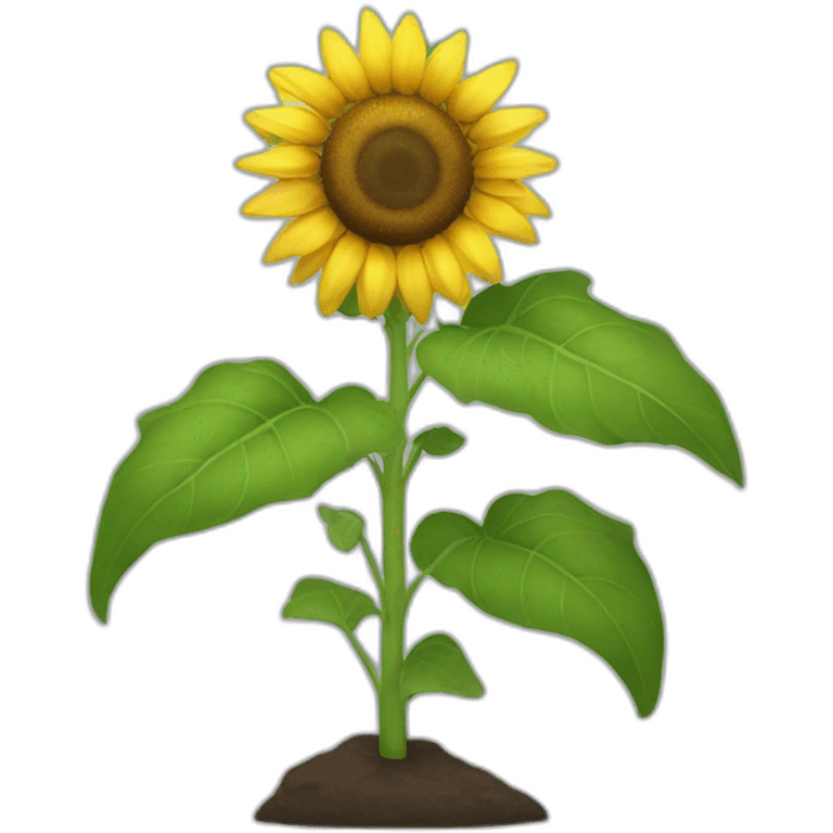 Tournesol with muscle emoji