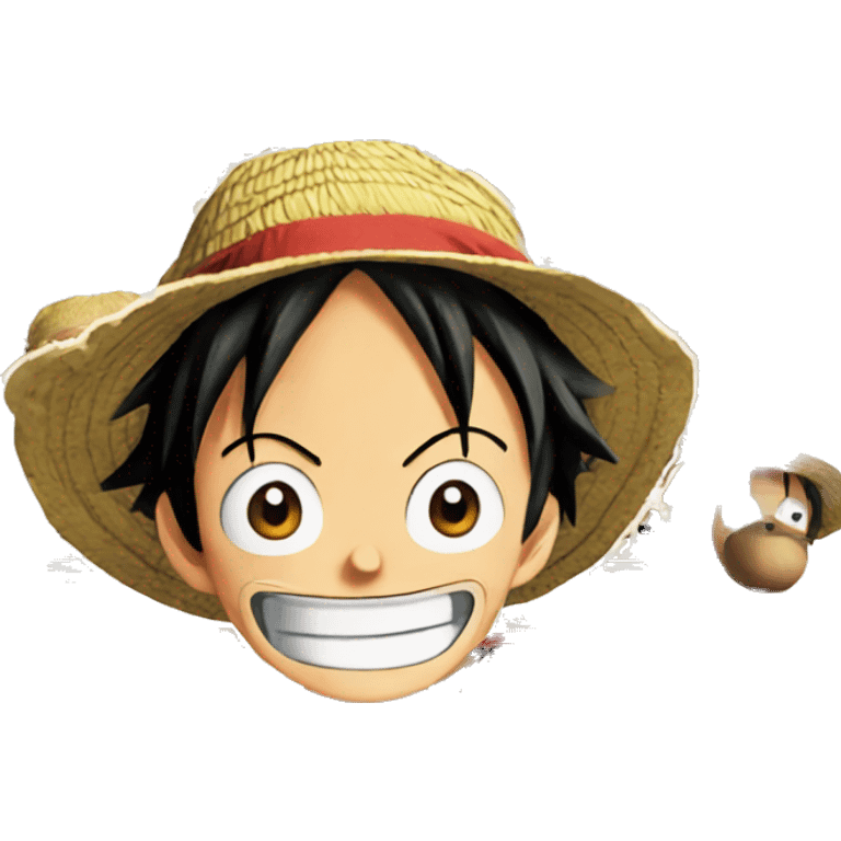 Monkey d luffy emoji