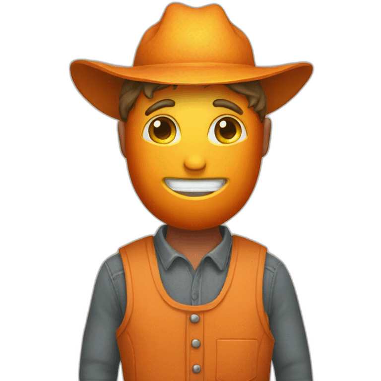 farmer pumpkin head emoji