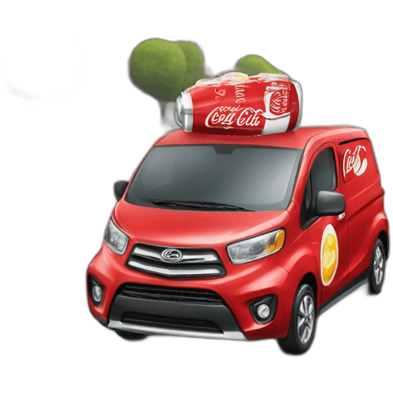 coca cola car emoji