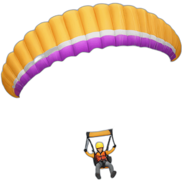 Paragliding emoji