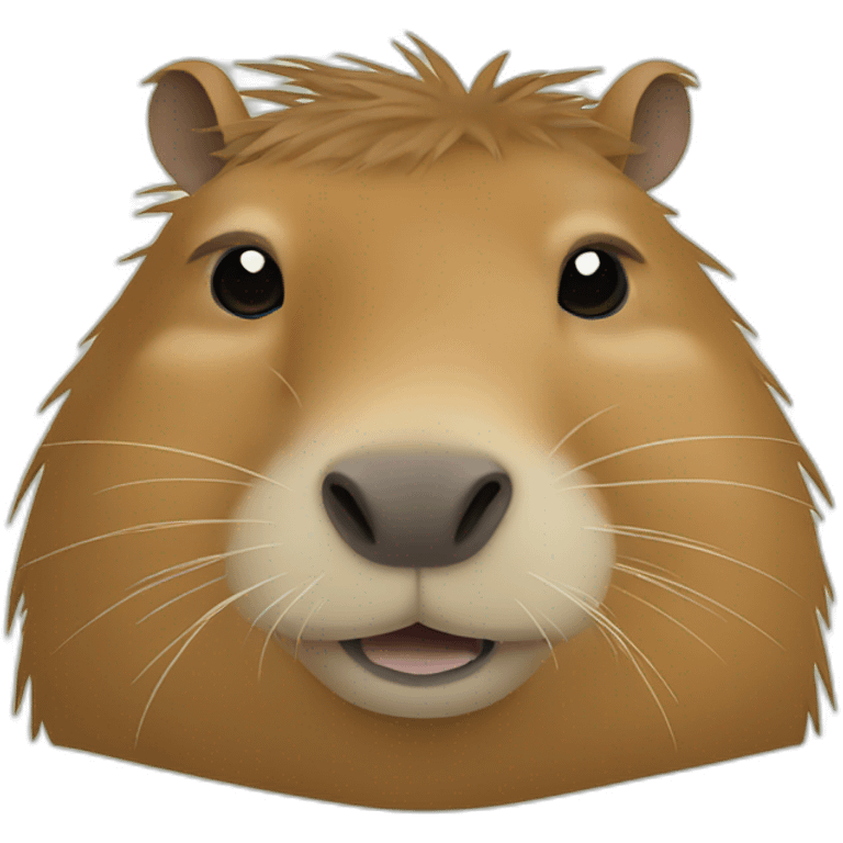 hippy capybara emoji