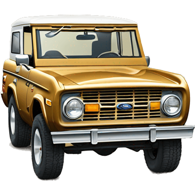 1973 Ford Bronco no top emoji