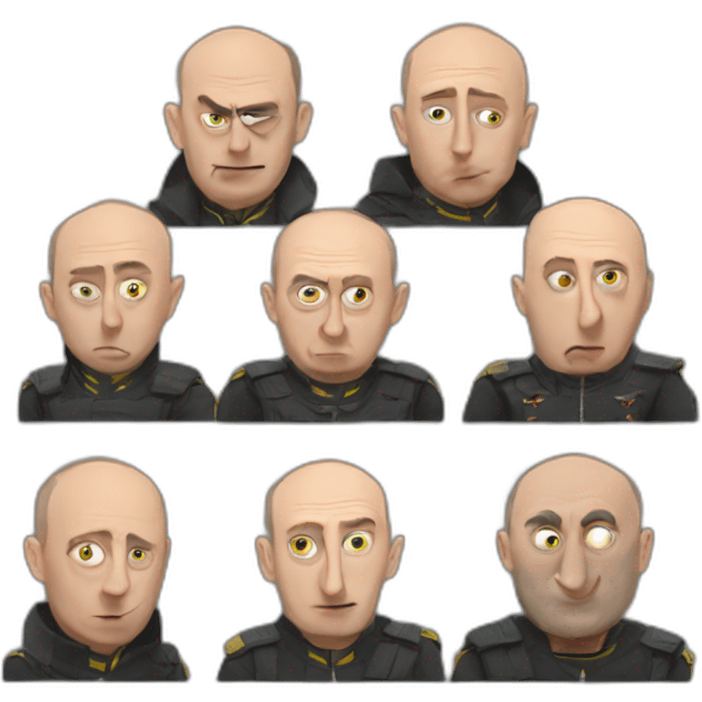 Putin gru minions emoji