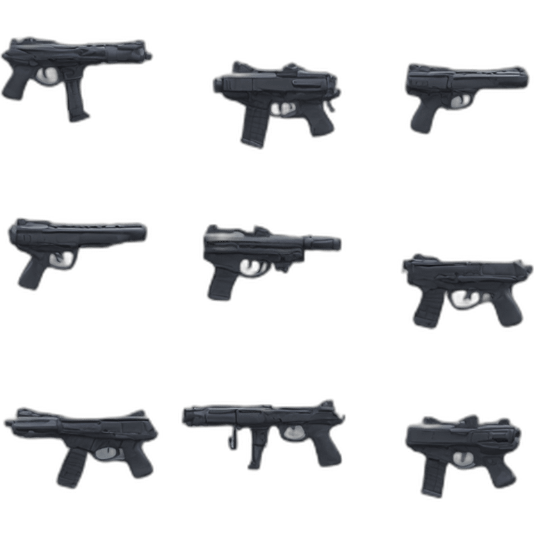 Police weapons emoji