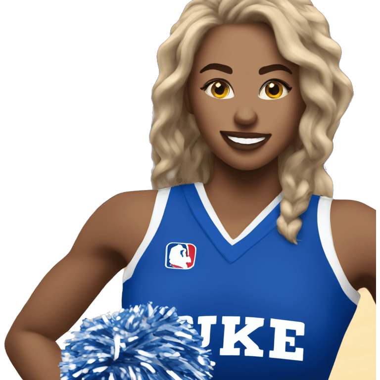 NBA duke cheerleader  emoji