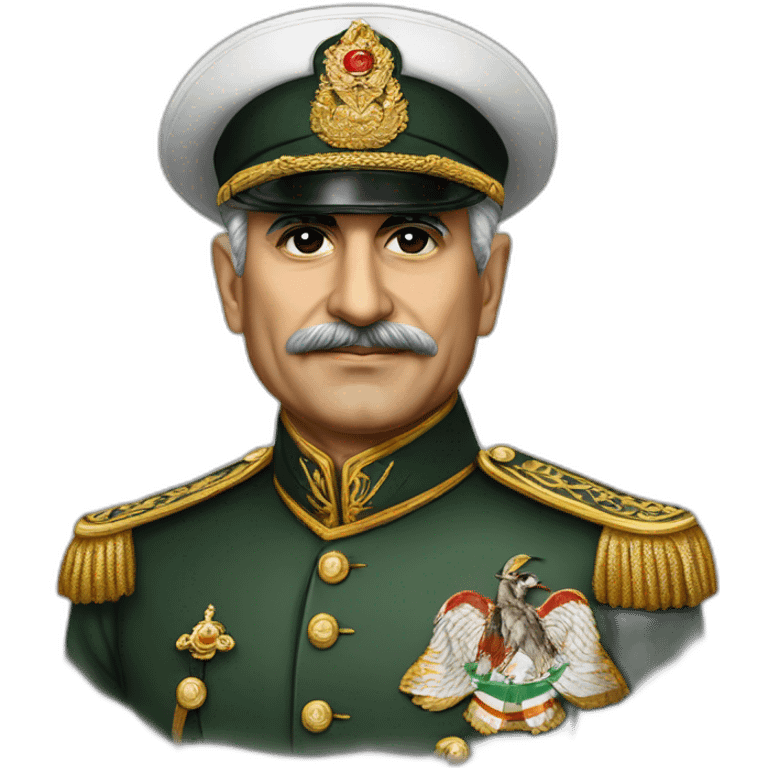 mohamad reza shah of iranian emoji