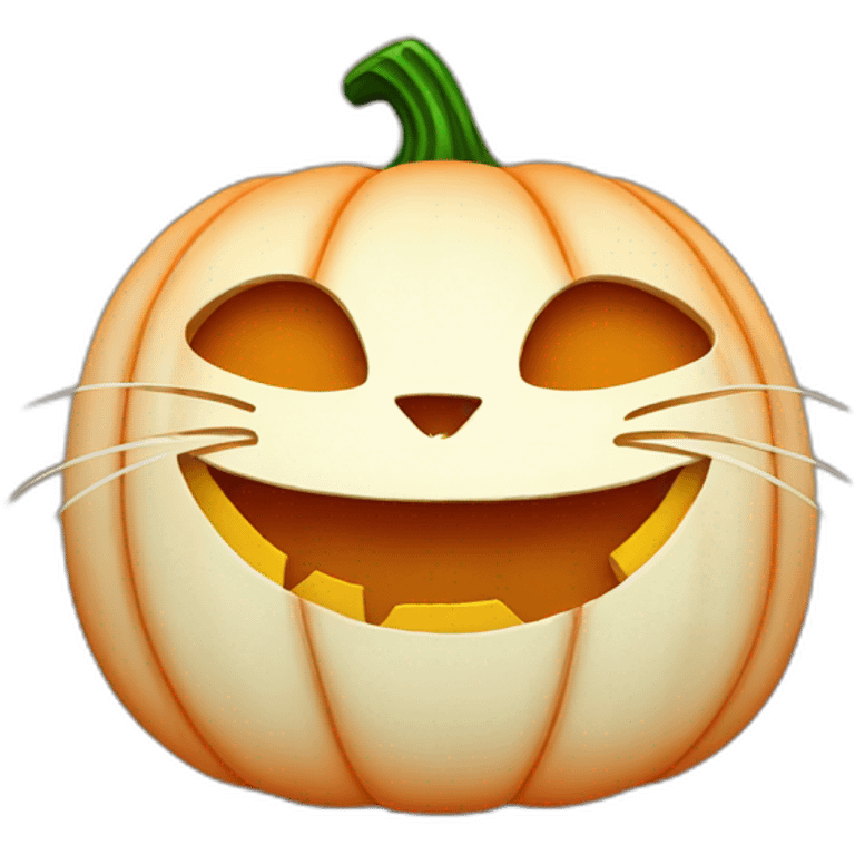 cat jack-o-lantern emoji