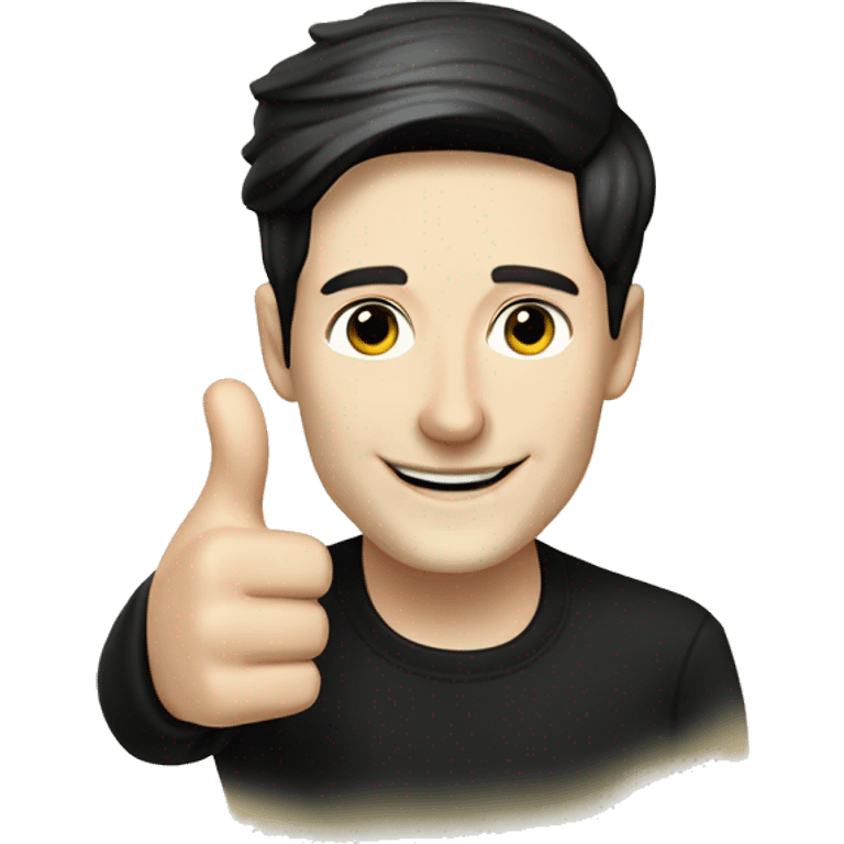 Pavel Durov thumbs up emoji