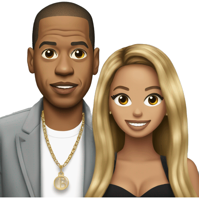 beyoncé and jay z emoji