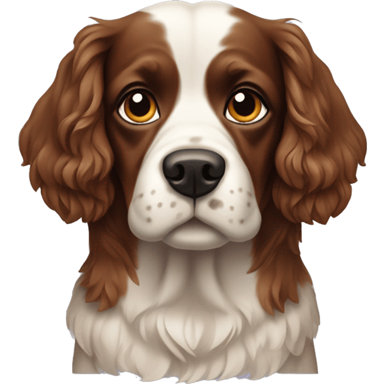 french britanny spaniel dog emoji