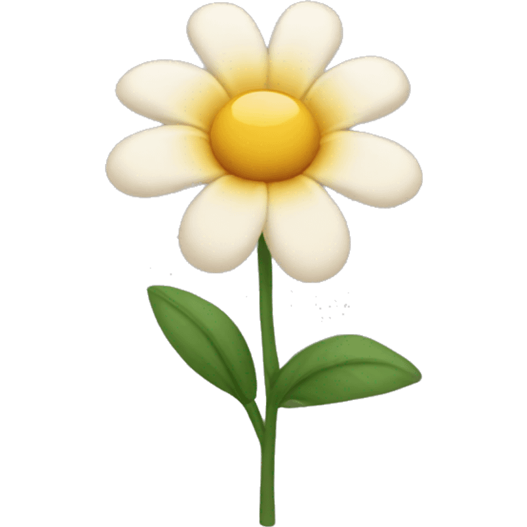 little flower without stalk emoji