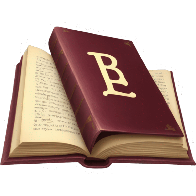 burgundy magic book emoji