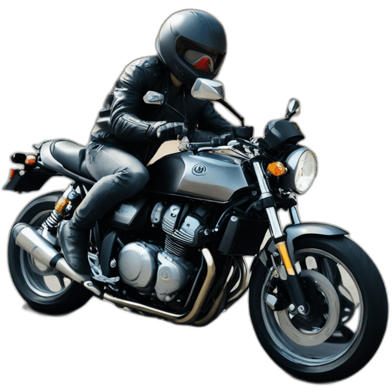 Dude sur une yamaha XJR emoji