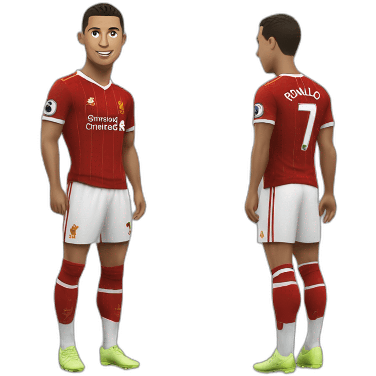 Ronaldo in liverpool emoji