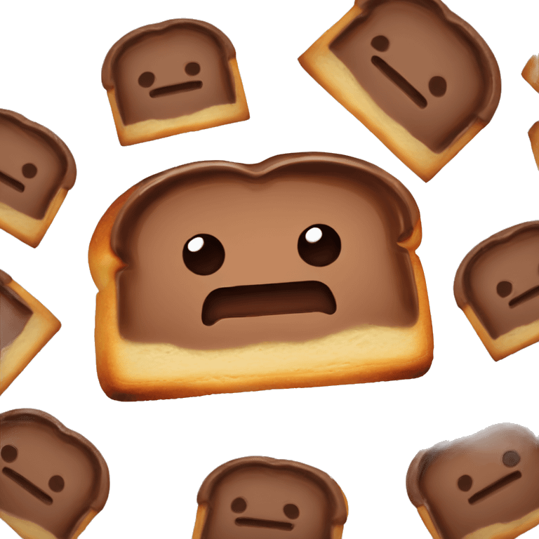 Nutella toast emoji