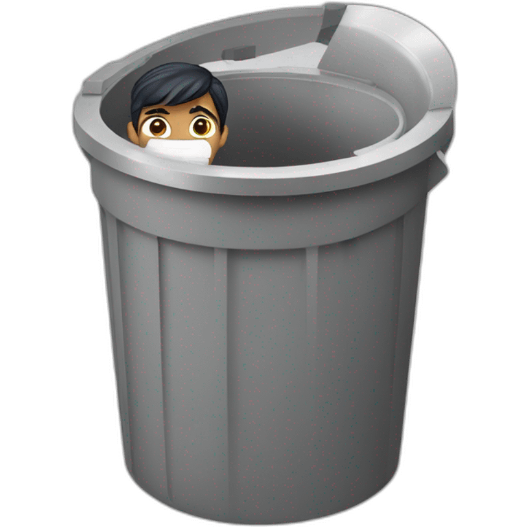 Rishi Sunak in a bin emoji