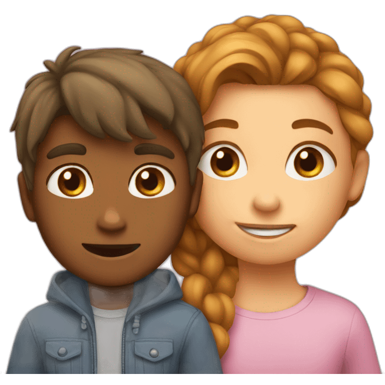  boy and girl images emoji