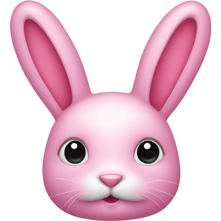 pink bunny emoji