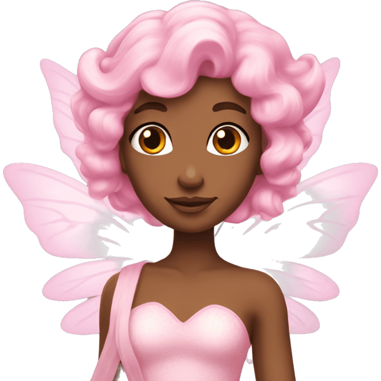 Pastel pink fairy princess  emoji