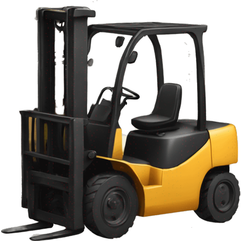 forklift with wine emoji