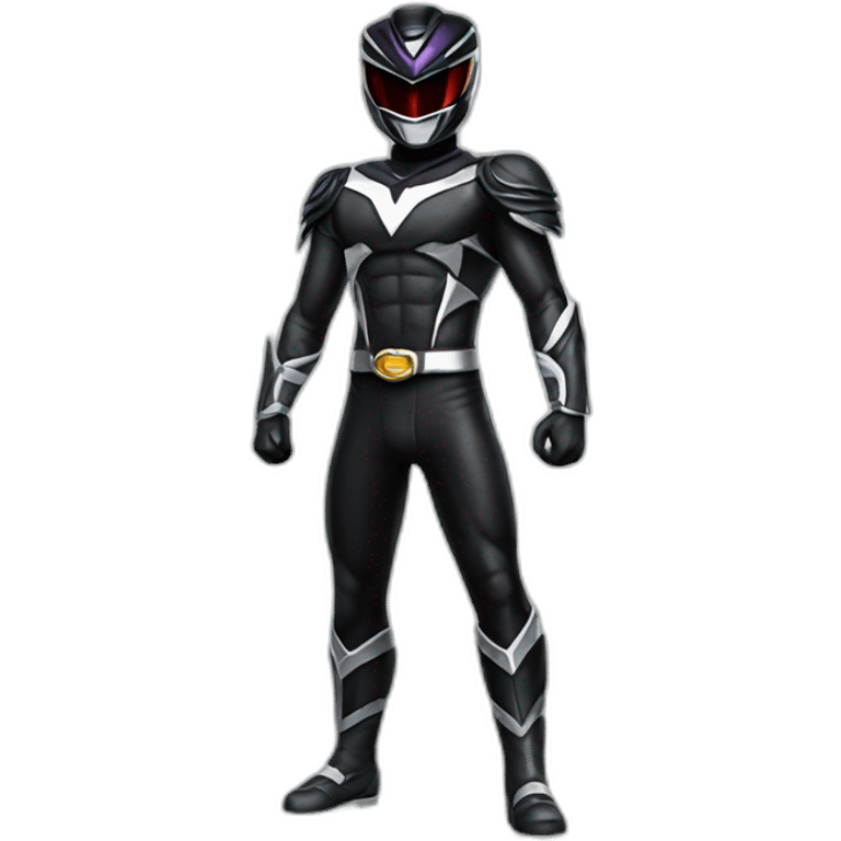 dark power ranger full body emoji