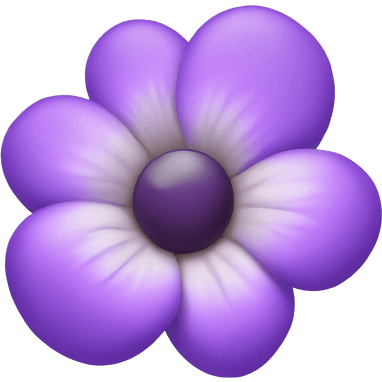 purple flower emoji