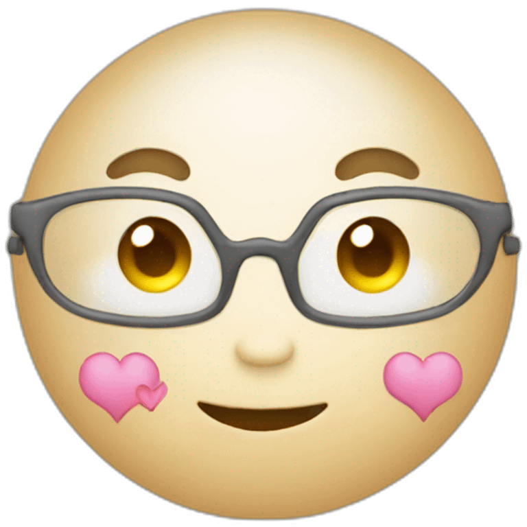 Chat avec un coeur emoji