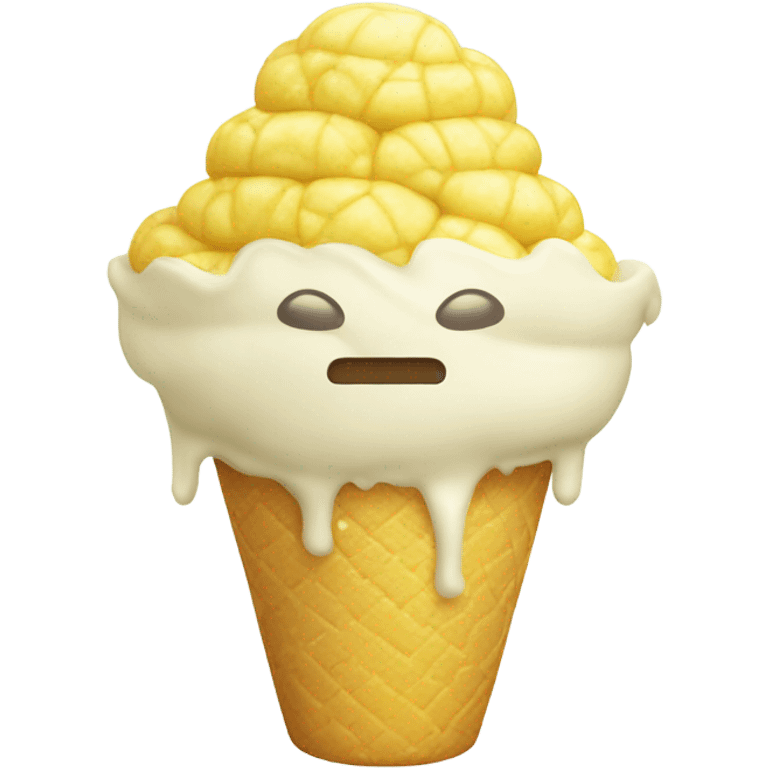 corn ice cream  emoji